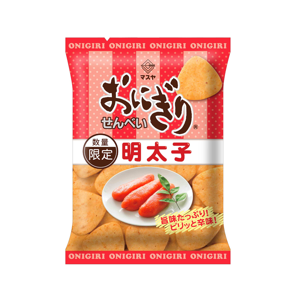 【期間限定】おにぎりせんべい明太子(1ケース20袋入)