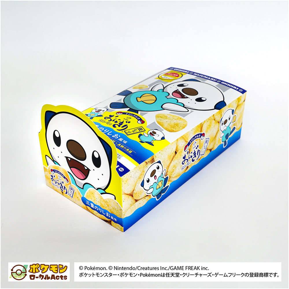 ミジュマルのおにぎりせんべい銀しゃり 三重のりしお風味