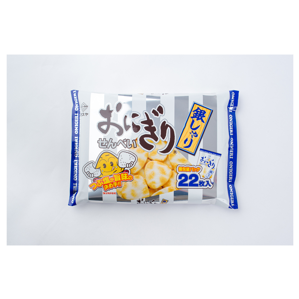 おにぎりせんべい銀しゃり個包装パック
