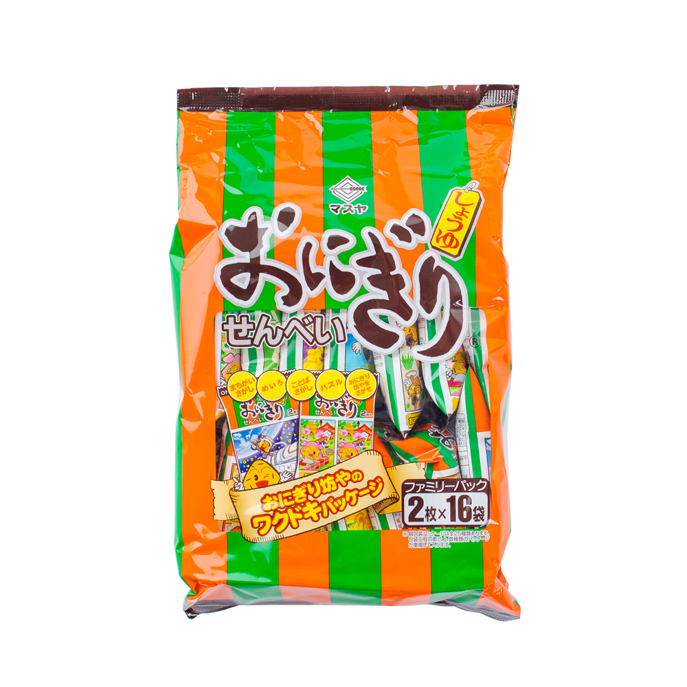 おにぎりせんべいファミリーパック(1ケース10袋入)